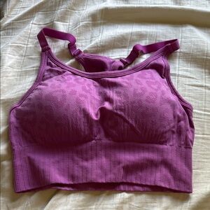 Purple Women's Sports Bra